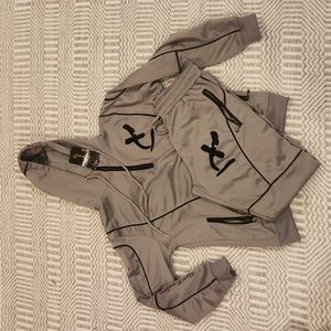 Xquisite Gray Tracksuit NWT.. size Medium
